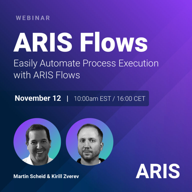 Easily Automate Process Execution with ARIS Flows
