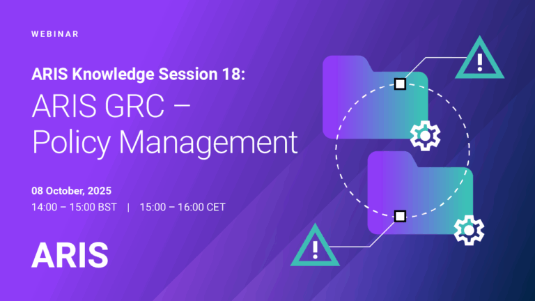 ARIS Knowledge Session 18: ARIS GRC- Policy Management